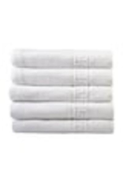 OEM Set of 5 Bianca hotel bath towels, 70/140 cm, 100% cotton 550 grams, white