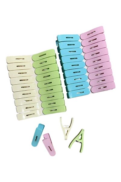 VİO 40 قطعة من مشابك الغسيل البلاستيكية