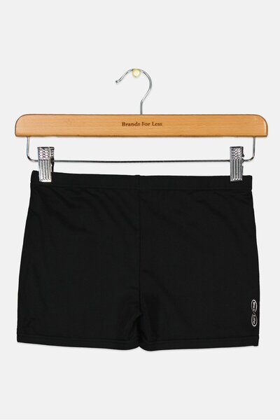 ARENA Kids Boy Brand Logo Manga Panel Swim Shorts, Black