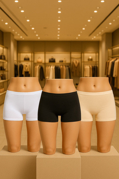 Loule Women's Clothing Lycra Modal 3-Piece Boxer Shorts Ll.Il.2255.011
