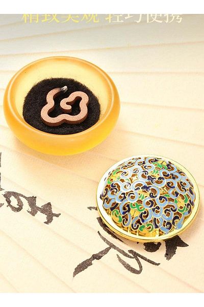 Generic Aromatherapy Incense Burner Gift, Traditional Glazed Incense Censer, Indoor Coil and Candle Holder
