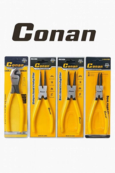 CONAN مجموعة كماشة احترافية (4 قطع)