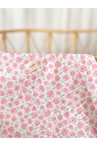 Zezig Gülpembe Muslin Blanket
