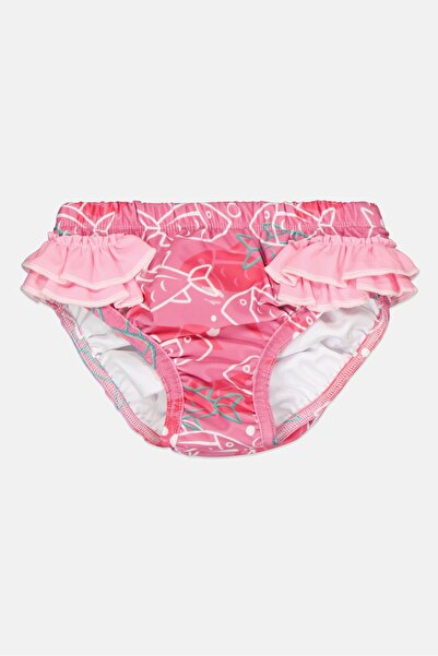 Coega Sunwear Toddlers Girl Allover Print Swimwear Panty, Multicolor