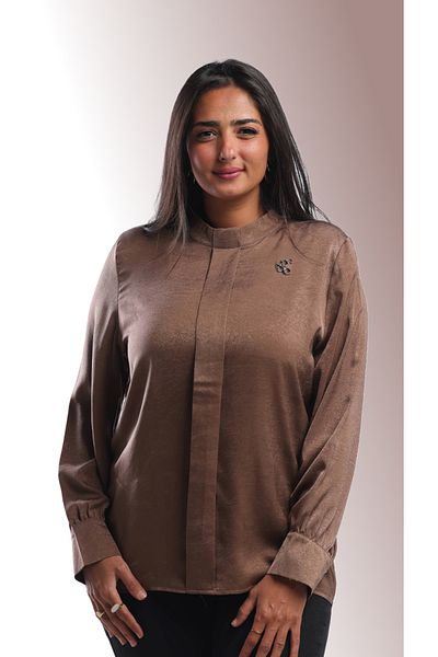 SUGA Fashion Flow Wide Blouse