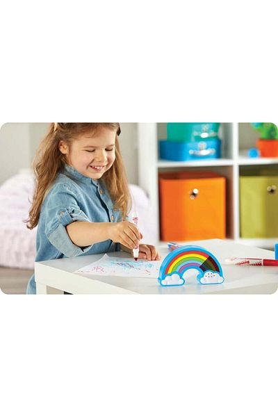Learning Resources Rainbow Stopwatch - Multicolor Timer for Children's Activities and Games
