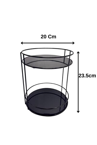 Online Home Market 2 Tier Bathroom Cosmetic Jewelry Makeup Organizer Multipurpose Organizer 2 Tier Serving Presentation Tray