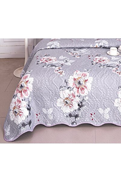 CHIRASO Microfiber Quilted Duvet Set, 2-Sided, 3-Piece, Duvet Cover 220x240cm, 2 Pillowcases