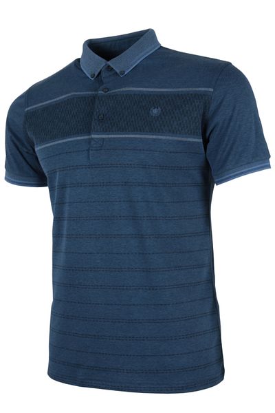 Modarar Men's T-Shirt Polo Neck Regular Fit Patterned Rar01319