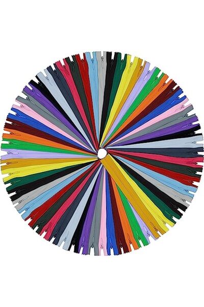 Generic 5pcs Nylon Invisible Zippers Tailor Sewing Tools Garment Accessories 5 inch Invisible Zippers