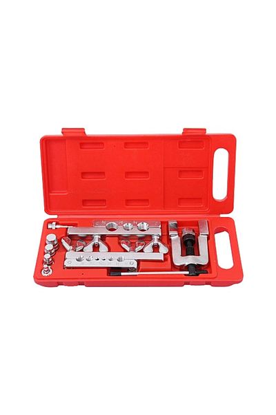 OEM 8 Piece Set for Beveling, Widening, Cutting Rectangular Pipes, Ducts, Springs, With 2 Vices