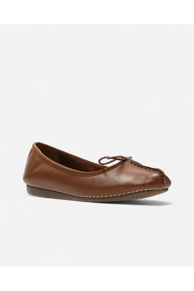 CLARKS Baleríny - Uvolněný střih