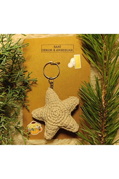 EL YAPIMI سلسلة مفاتيح على شكل نجمة أميجورومي