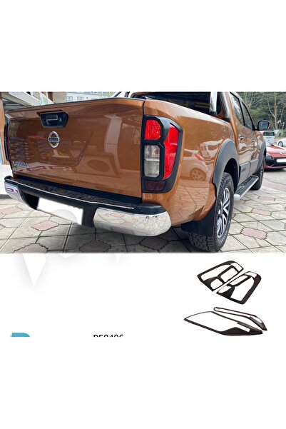 Genel Markalar 2015-2022 NISSAN NAVARA FAR STOP CERCEVESI SIYAH