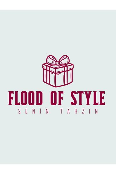 Flood Of Style Pink Woman Pink Margarita cu imprimeu guler rotund supradimensionat