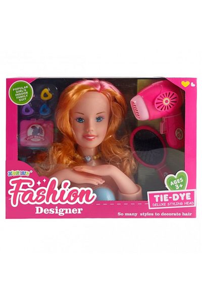 Toybox MakeUp Doll With Makeup And Hair Styling Tools For Kids