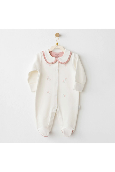andywawa Ac26093 Mon Petit Amour Jumpsuit Ecru