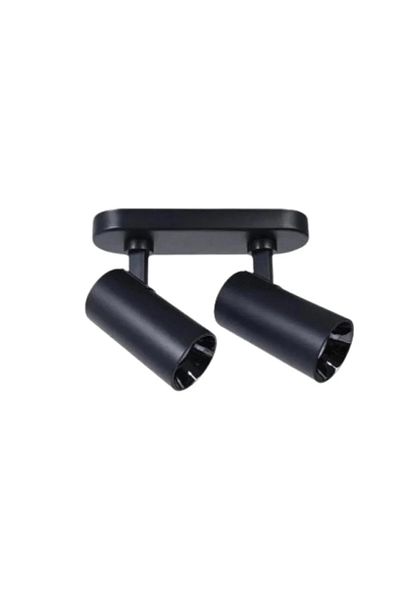 Generic Black track light, GU10 bulb replacement