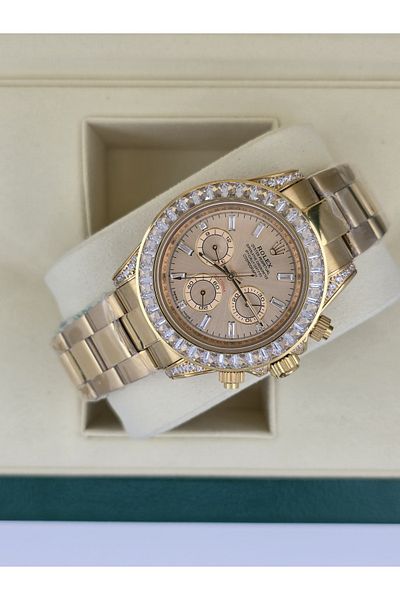 RA Rolex Daytona watches, zircon stones, automatic system