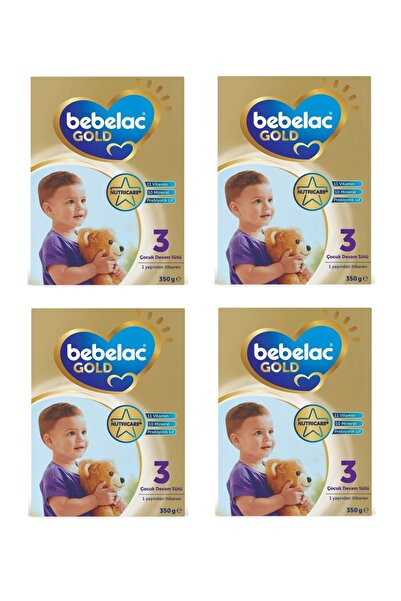 Bebelac Gold Devam Sütü 3 350 G x 4 Adet