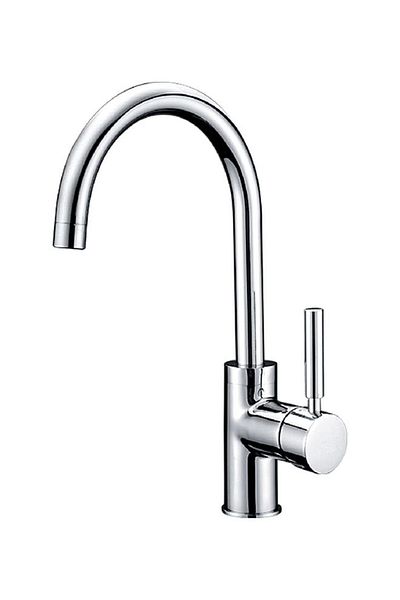 Raffine Steel Kitchen Faucet Silver 360mm