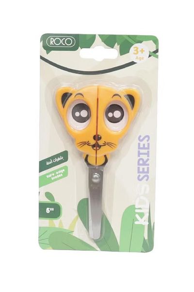 Roco Kids Safety Scissors 5.00 Inch (12.70 cm) – Comfortable for Either Hand
