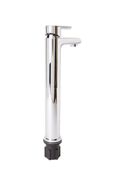 Raffine Single Lever Basin Mixer Chrome Faucet Silver