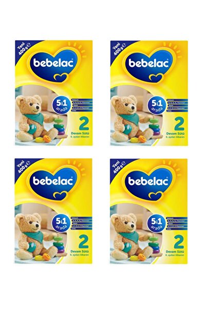 Bebelac Devam Sütü 2 400 G x 4 Adet