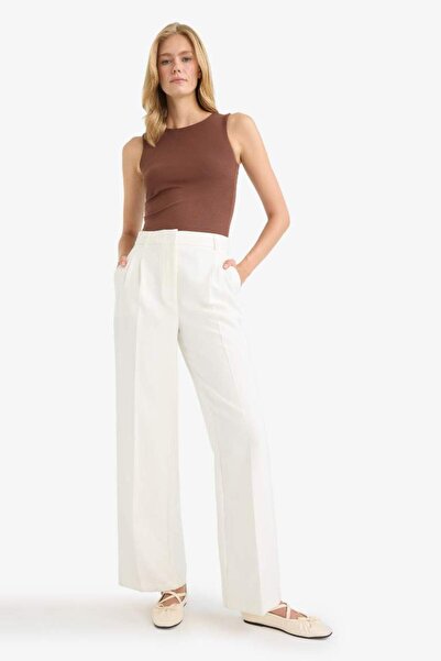 DeFacto Νέα σεζόν εφαρμοστό Αθλητικό μπλουζάκι με λαιμόκοψη με λεπτή εφαρμογή