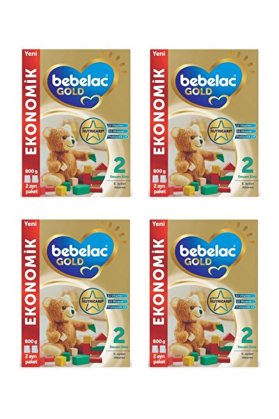 Bebelac Gold Devam Sütü 2 800 G x 4 Adet