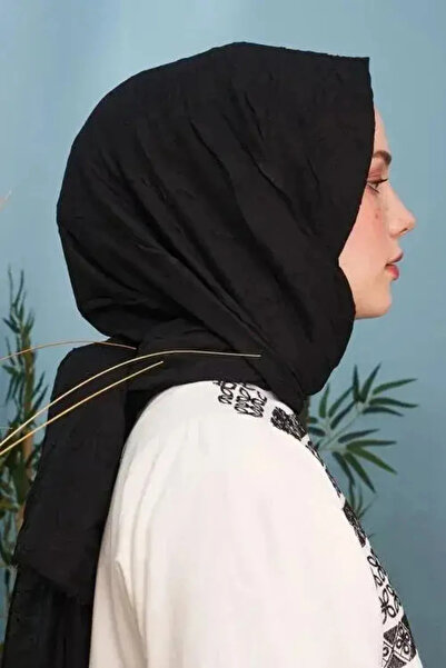 Madame Polo Mp - Bamboo Kraş Shawl - Black