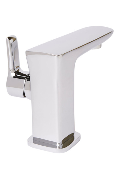 Raffine Side Rotating Lever Wash Basin Mixer Silver