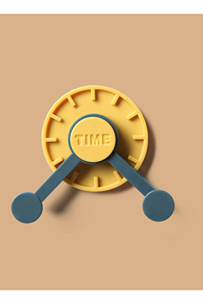 Raffine خطاف ساعة إبداعي متعدد الأغراض أصفر 5x7.3 سم