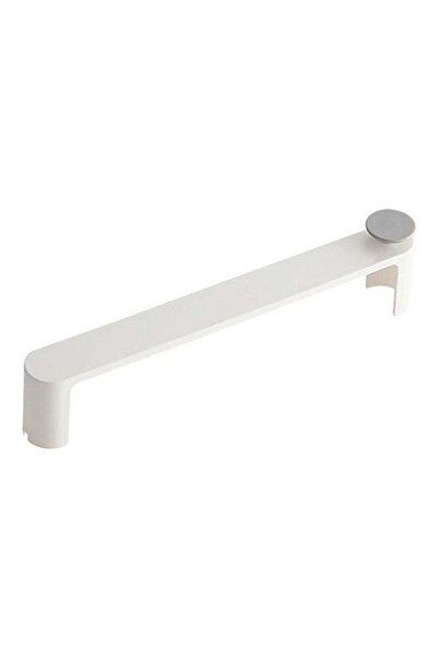 Raffine خطاف بلاستيكي أحادي الطبقة مثبت على الحائط للمناشف والأحذية، أبيض، 25...