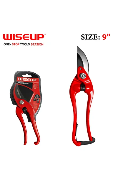 WISEUP 9" tree pruning shears.