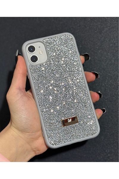 SUPPO iPhone 12 and 12 Pro Compatible Shiny Diamond Stone Diamond Sparkling Lux Swr Cover Case