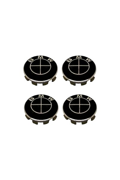 MAF Set 4 capace pentru jante aliaj BMW 56mm Negre