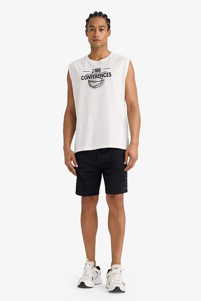 DeFacto New Season Defactofit Nba Wordmark Boxy Fit Crew Neck Tank Top