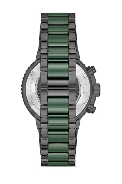 Hislon rolex çerçeveli erkek kol saati