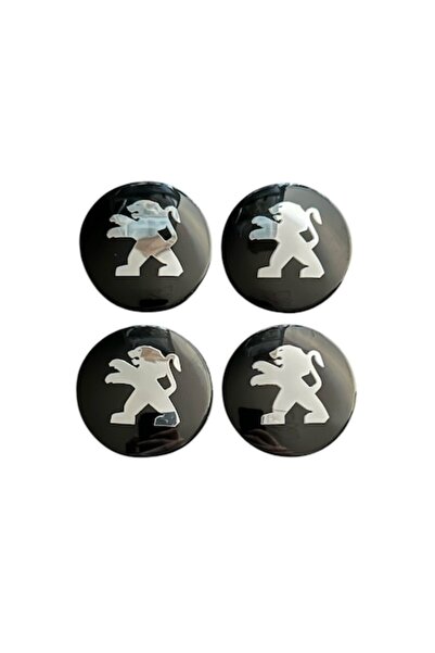 MAF Set 4 capace de jantă 58 mm exterior, 50,5 mm interior, negre, pentru sch...