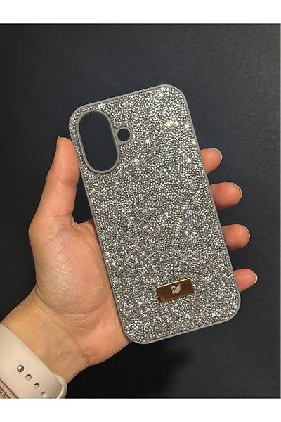 SUPPO iPhone 16 Compatible Shiny Diamond Stone Diamond Sparkling Lux Swr Cover Case