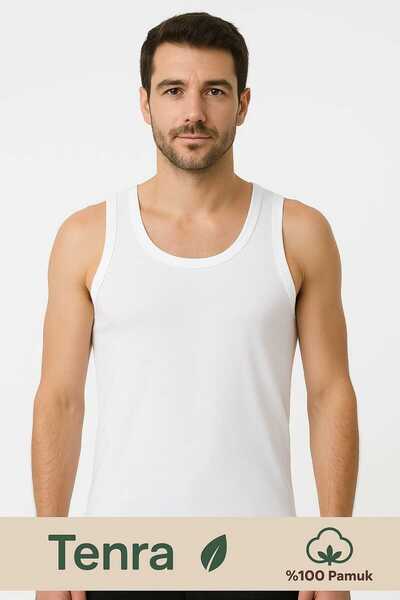 SEDEF YILDIZ Ανδρικό εσώρουχο με λευκό λουράκι 100% βαμβάκι