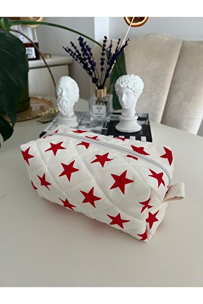 HelloPunch&Bags hellobagsstyle Desenli Makyaj Çantası - Büyük Boy