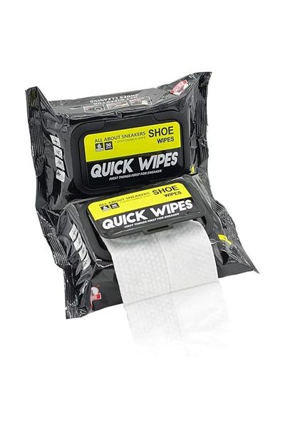 Tradeo 90 Natural Shoe Cleaner Wipes – 3 Packs of 30, Portable & Disposable for Dirt & Stain Removal
