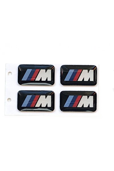 BMW Set 4 Stickere Embleme Logo M Performance Jante Aliaj compatibil