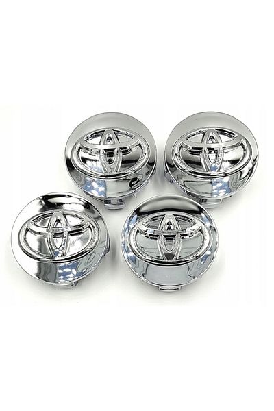 Toyota Set 4 capace centrale 62mm