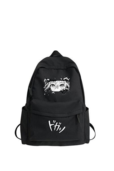 dompulerimoda harujuku baskılı unisex okul çantası