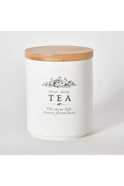 Home Box Sweet Home Tea Canister - 9.5 cm