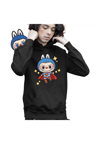OEM Labubu Superman Kids Boys Sweatshirt