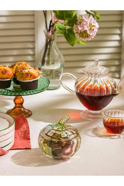 LC Waikiki Lcw Glass Covered Sugar Bowl (W5)